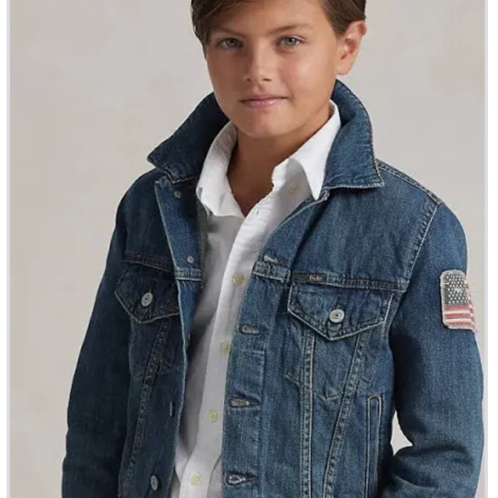 Polo Ralph Lauren Boys’ Denim Trucker Jacket